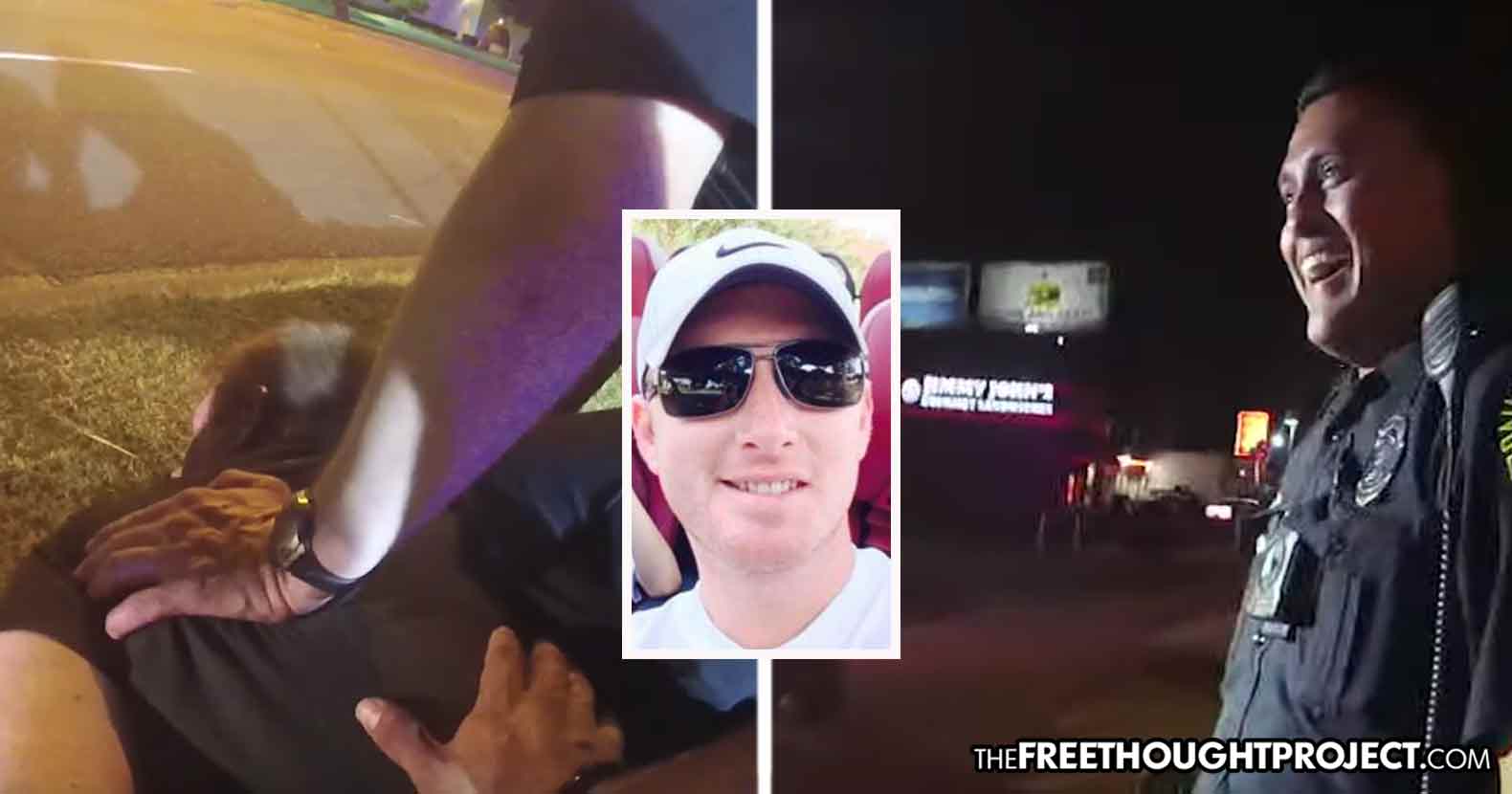 WATCH: Cops Joke and Laugh as They Kill Handcuffed, Innocent Man Who Called Them for Help cover image