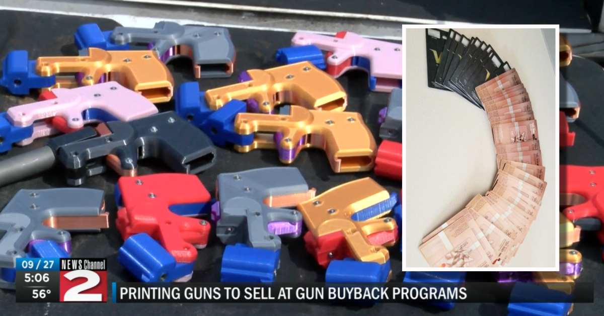 Man 3DPrints Guns For New York Buyback Event, Makes A Whopping 21,000