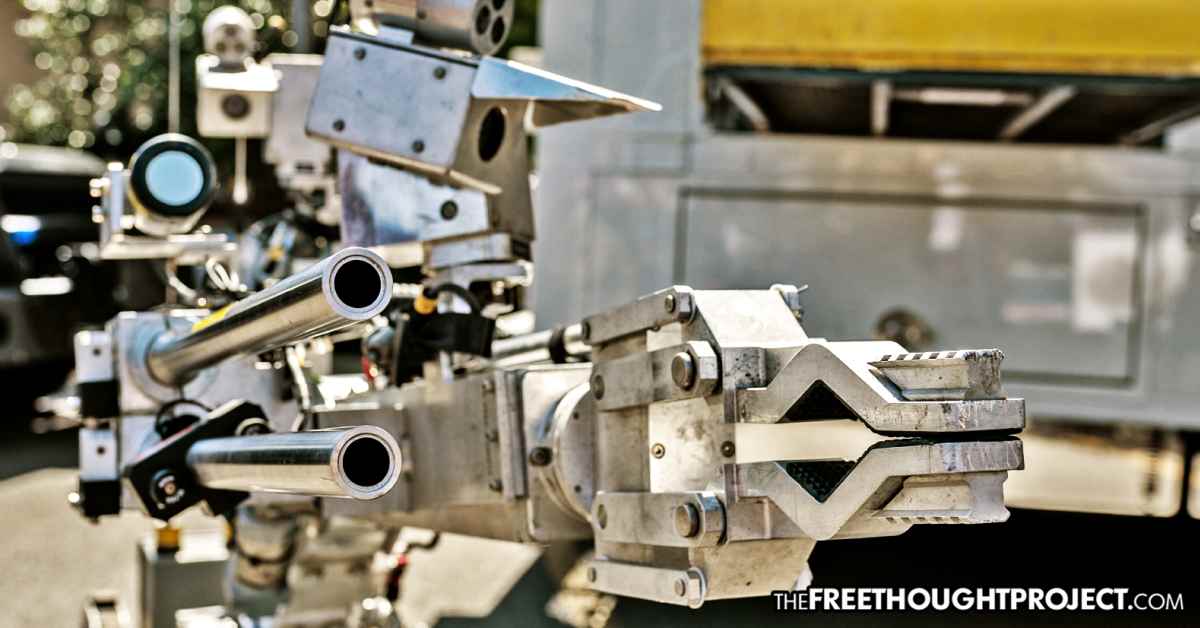 California Cops Moving to Arm Robots with Lethal Shotguns - The Free ...