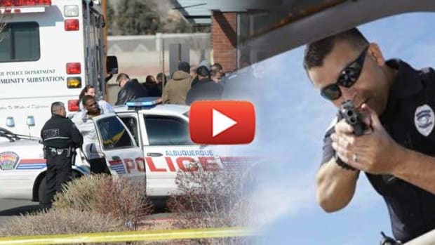 Albuquerque-Cop-Guns-Down-Fellow-Officer,-Purposely-Attempting-to-Kill-Him----Still-on-the-Job