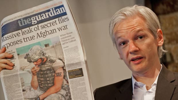 Wikileaks founder Julian Assange | LEON NEAL/AFP/Getty Images