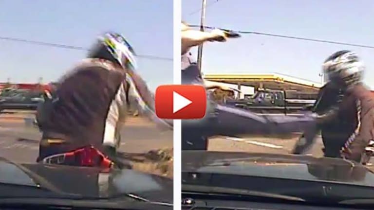 After Video Shows Raging Cop Run Over and Kick a Compliant Biker, He's Promoted to Captain