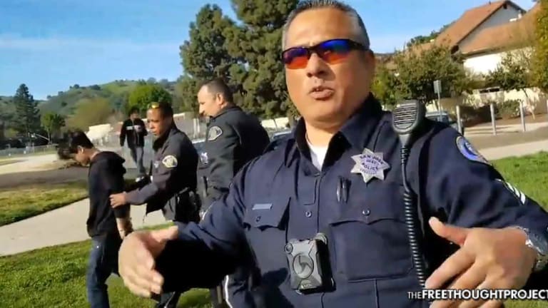 WATCH: Cops Say It is Okay to Attack a Child for Free Speech, Then Arrests a Child to Prove It