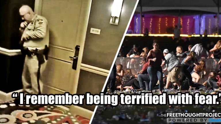 New Body Cam Shows Vegas Police Cowered In Fear in Hallway as Paddock Slaughtered Dozens