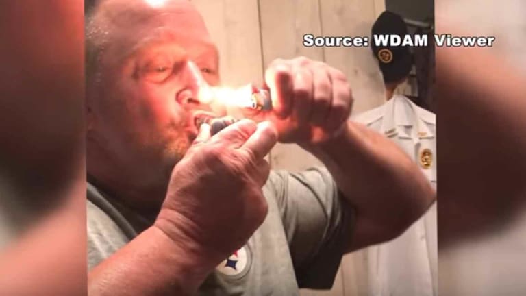 WATCH: Hypocrite Police Chief Brags He Can Smoke Weed As They Arrest Others For It