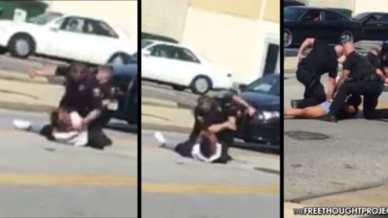 Graphic Video Shows Cops Beat Man for Several Minutes Over Traffic Violation