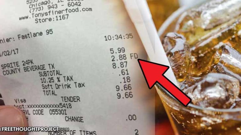 Chicago's Insane Soda Tax Shows What Happens When Crooked Govts Collapse—They Rob the People