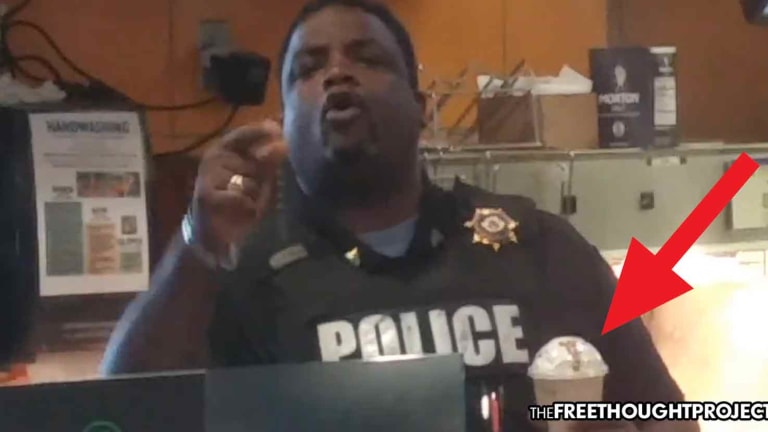 Cop Loses It, Assaults Man for Recording Him Steal a McDonald's Smoothie