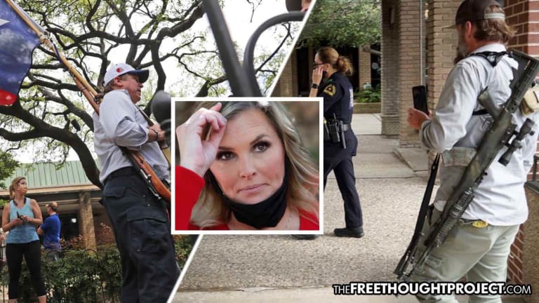 Armed Supporters Show Up To Guard Dallas Salon Defying COVID-19 Stay-at-Home Order