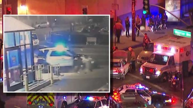 VIDEO: Police SUV Mows Down Mom & 2 Kids as He Sped Through Neighborhood