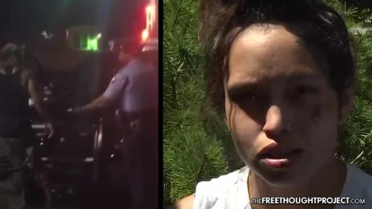 WATCH: Cops Said They 'Smelled Pot' So They Smashed a Woman's Face In