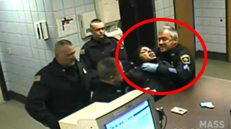 This Cop's Department said he "Acted Admirably" When he Strangled Non-Violent Handcuffed Woman