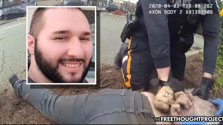 'I Can't Breathe. I'm Gonna Die, Help': Cops Beat, Hold Handcuffed Man's Face in the Dirt Until He Dies