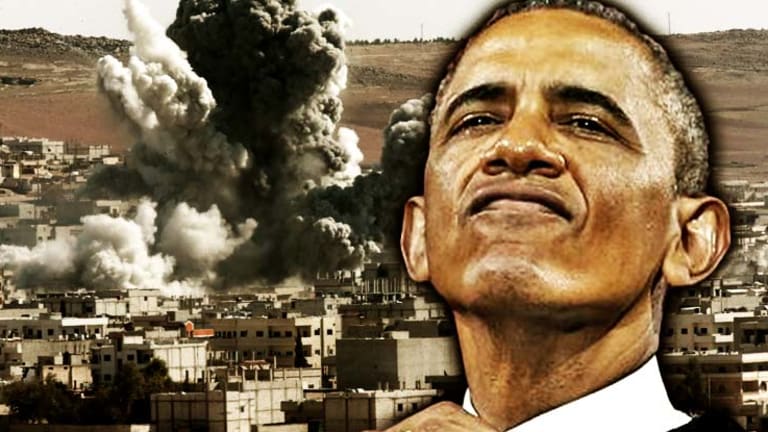Peace Prize-Winning Obama Gets DoD's Highest Honor for Dropping 50K Bombs on Muslims in 2 Years