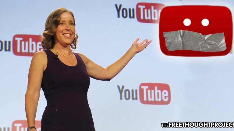 YouTube CEO Wins ‘Free Expression Award’ from YouTube, Then Brags About Censoring People