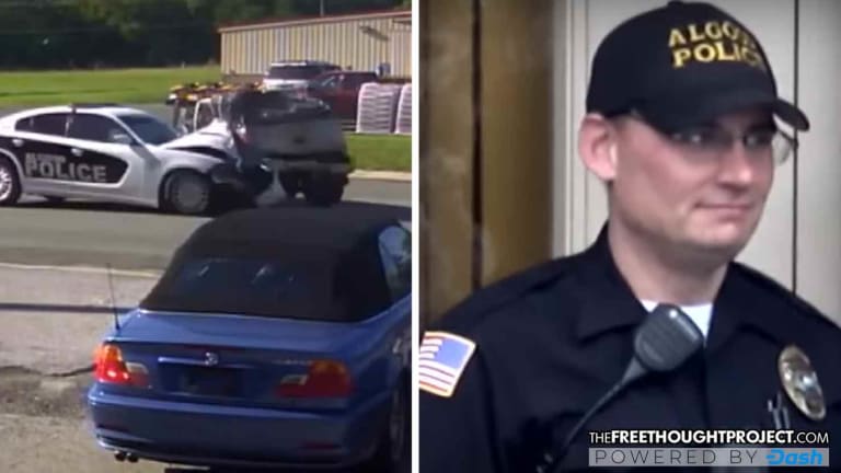 WATCH: Reporters Stake Out Cop, Catch Him Breaking Countless Laws, Driving Like a Maniac