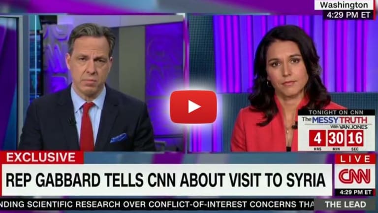Hero Congresswoman Exposes Truth on CNN After Secret Visit to Syria, 'There Are No Moderate Rebels'