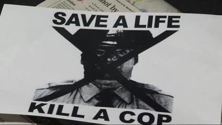 Someone is Slipping Flyers into Albuquerque Newspapers, "Save a Life, Kill A Cop"