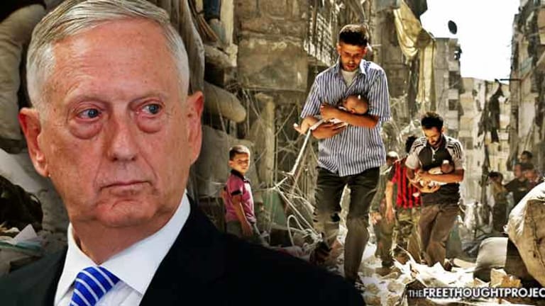 Pentagon Just Admitted There's 'No Evidence' of Syrian Gas Attack, Threatens War Anyway