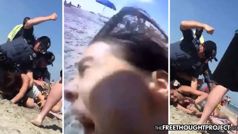WATCH: Cops Brutally Beat Mom in Front of Child Over Unopened Beer—Taxpayers Held Liable