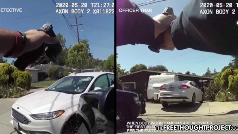 WATCH: 3 Cops Surround Unarmed Man, Block Him In, Fill Him With Holes for Backing Up