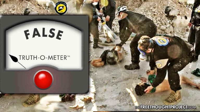 Just Before the Strike, Politifact Retracted 'Mostly True' Ruling on No Chemical Weapons in Syria