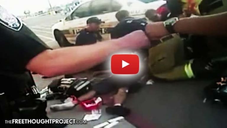 Cops Suffocate Unarmed Mentally Ill Man to Death, Then Fist Bump