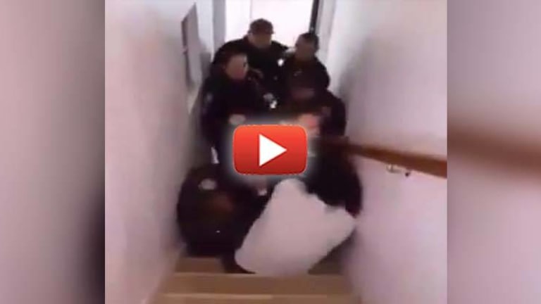 VIDEO: NYPD Cops Break Into Student's Home and Beat Him for Walking His Dog With No Leash