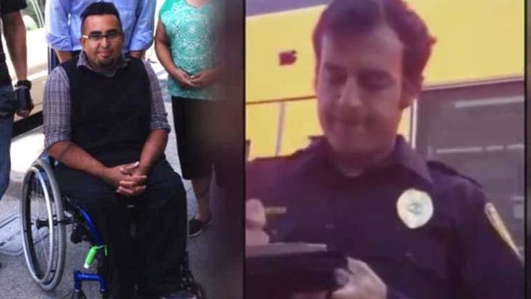 Cop Protects City by Issuing Citation to Man in Wheelchair for Not Having Proof of Disability