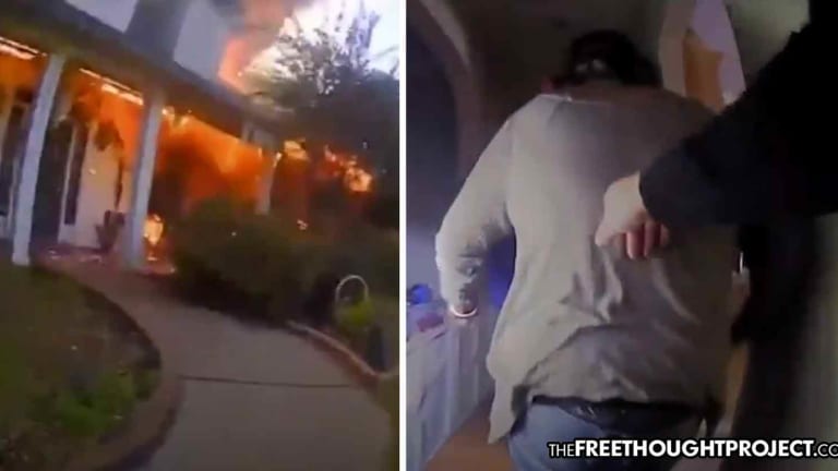 This is Public Service! Cop Runs Into Burning House, Saves 2 People and Their Dog