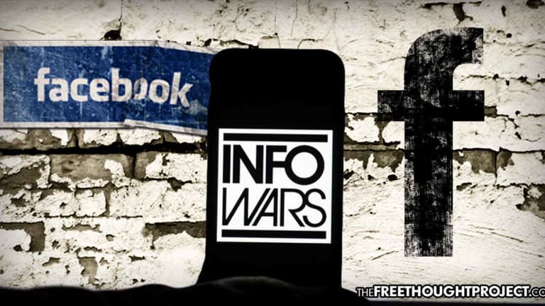 Facebook to Ban Users Who Share Infowars Content Unless It Is 'Explicitly Condemning' It