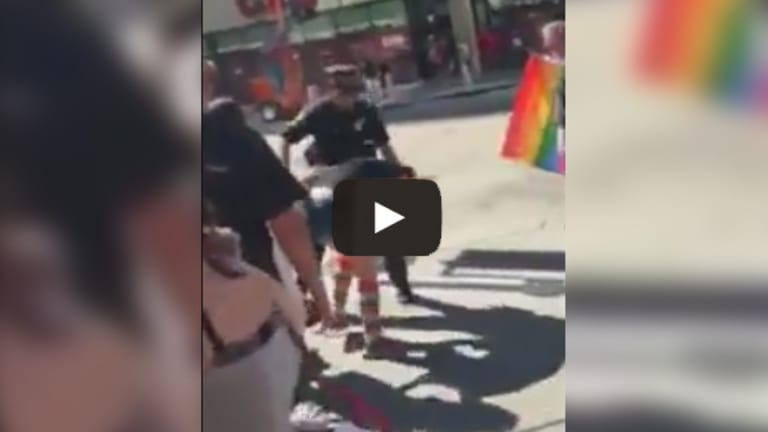Facebook Video Shows a Cop Pummelling a Young Girl at Gay Pride Fest
