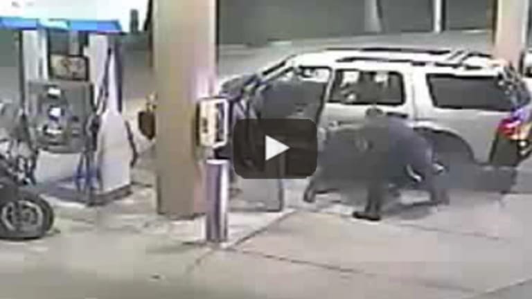 CAUGHT ON CAM: Man Allegedly Chokes a Hollywood Cop Unconscious