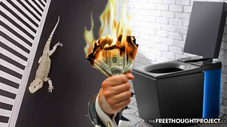 As Americans Face Starvation, Gov't Spends $55 Billion on Smart Toilets, Lizards on Treadmills, and More