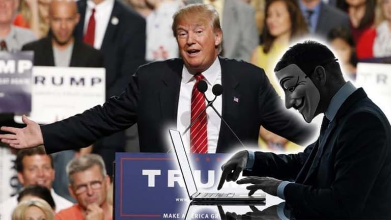Anonymous Declares "Total War" on Trump -- Promises to "Dismantle His Campaign"