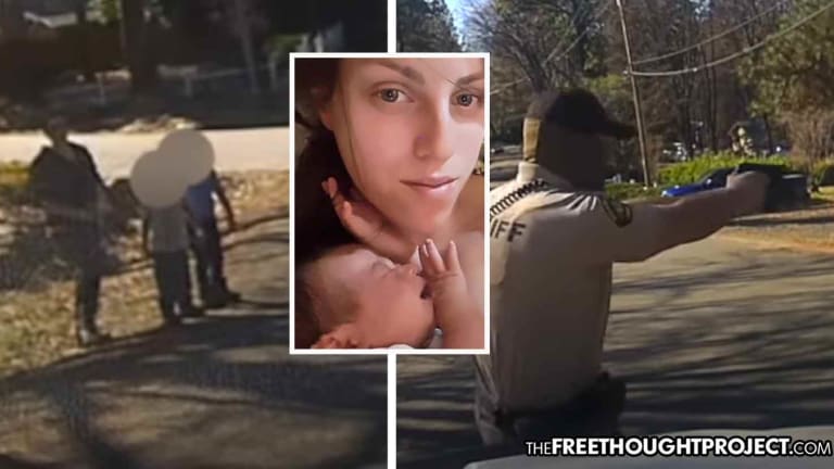 Heartbreaking Video Shows Cops Kill Mentally Ill Mom as Her Two Toddlers Scream in Horror