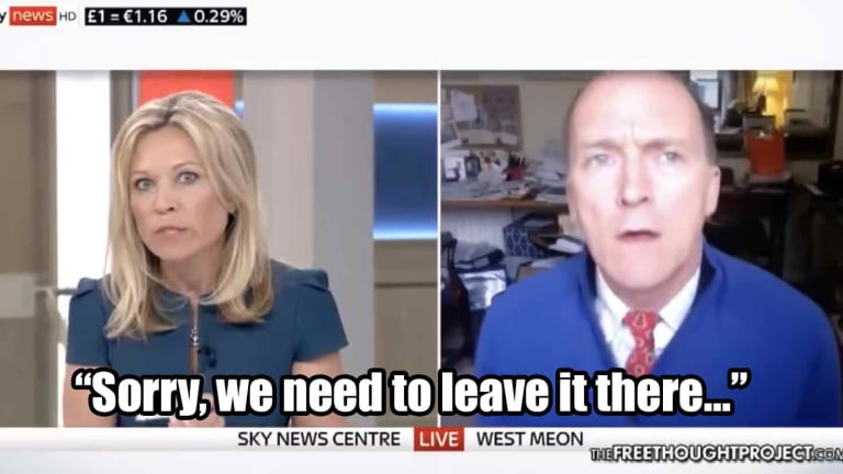 WATCH: Mainstream Media Cuts General's Mic As He Tells the Truth On Syrian Gas Attack
