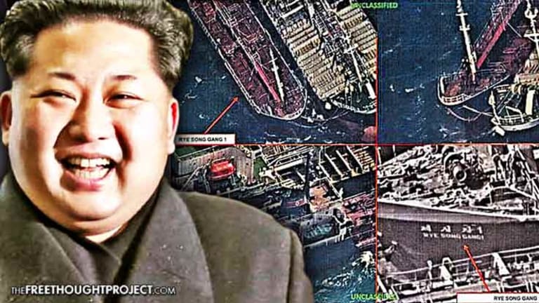 Tensions Flare as US Recon Satellites Expose Chinese Ships Illegally Selling Oil to North Korea