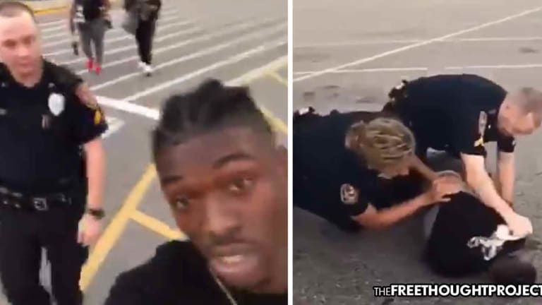 WATCH: Cops Assault, Arrest Man for Exercising His 1st Amendment Right to Say 'Motherf*****'