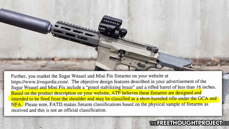 The ATF is Changing Gun Definitions, Turning Legal Gun Owners Into Felons, Literally Overnight