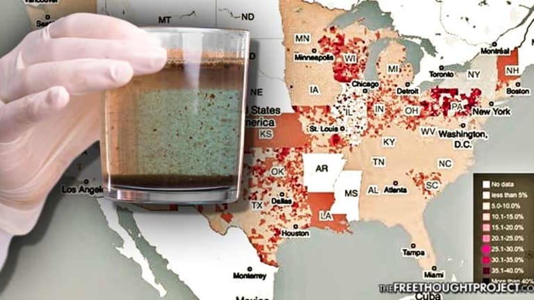 Shocking CDC Tests Reveal 3,800 US Water Supplies Up To 400% MORE Contaminated Than Flint