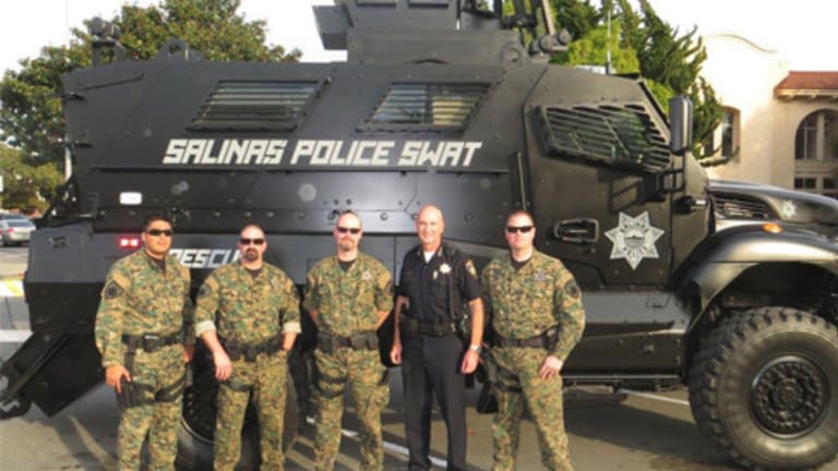 New armored tank for town police sparks fear, war of words