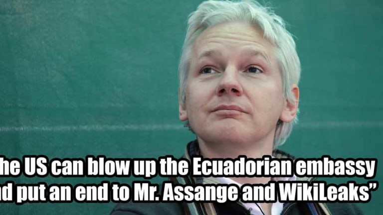 Corporate Media Calls for Murdering Assange by Drone Bombing the Embassy