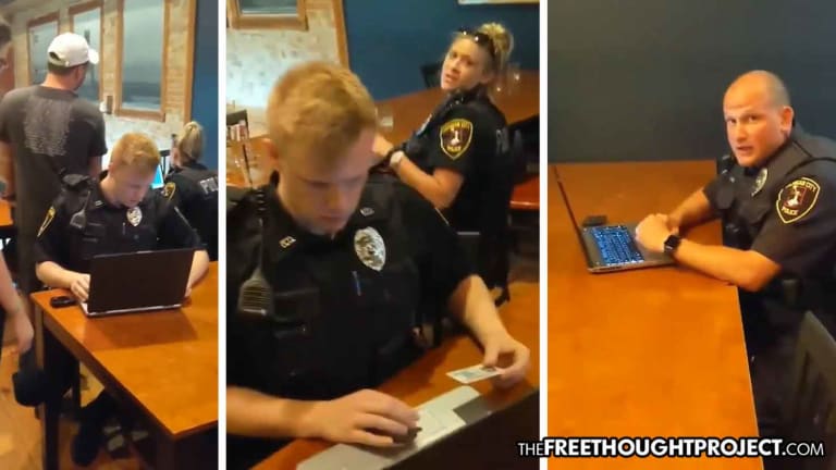 WATCH: Cops Detain Entire Bar, Seal Off All Exits, Force EVERYONE to Submit to Record Check