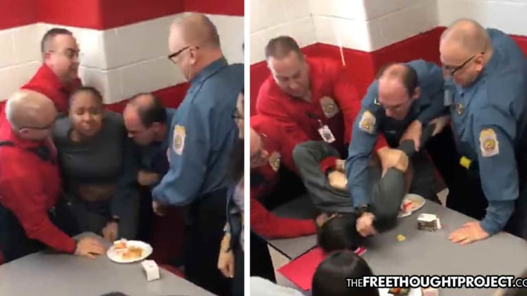 Cop Still Working at School Despite Video of Him Smashing School Girl's Head into a Table
