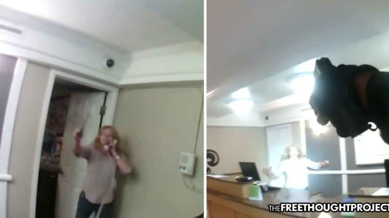 Hero? Disturbing Video Shows Cop Execute Mentally Ill Woman Holding Scissors
