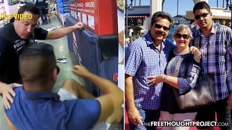 WATCH: Cop Gets Special Treatment After Gunning Down Mentally Ill Man & His Parents in Costco