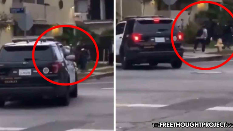 Shocking Video Show Cops Doing Drive-By Shooting With Rubber Bullets on Kids