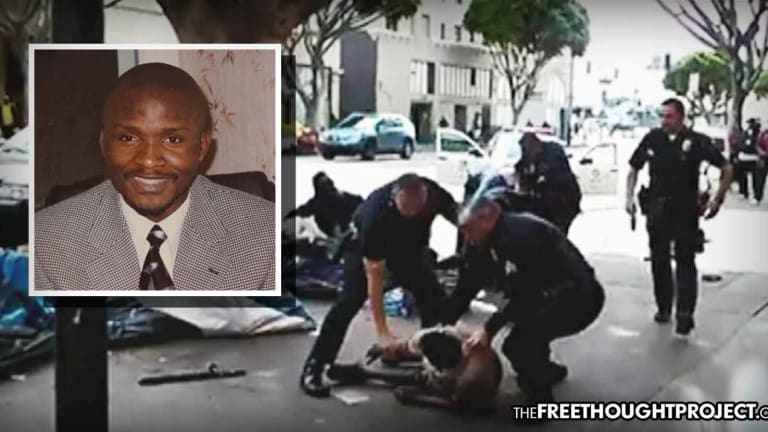 Cops Publicly Execute Unarmed Mentally Ill Man on Video, Not Charged, Taxpayers Held Liable Instead