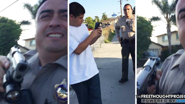 EXCLUSIVE: Video Shows Cops Hold Innocent Unarmed Young Men at Gunpoint to Find Out Who They Are